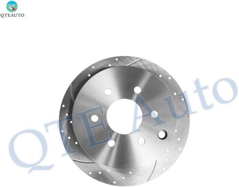 PM Auto Set of 4 Front 296mm-Rear 286mm Drilled Slotted Brake Disc Rotors For 2005-2015 Nissan Xterra in Saudi Arabia