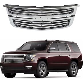 استبدال الشبك الأمامي العلوي من الكروم من Waltyotur لسيارة Tahoe Suburban LTZ 2015-2020 in Kuwait