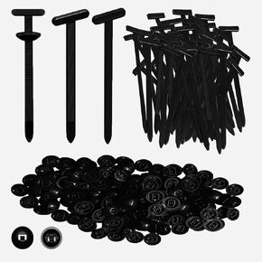 Universal Nylon Cable Tie Buckle for Car Repair - Heavy Duty Self-Locking Zipper Clips with Anti-Theft Buckle & UV Resistance, Replaces 90% Screws for Fender/Trunk/Engine Covers (50 Pcs) in Saudi Arabia