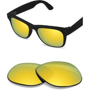 BLAZERBUCK Anti-salt Polarized Replacement Lenses Compatible with RayBan Meta Wayfarer RW4008 53mm Sunglass in Kuwait