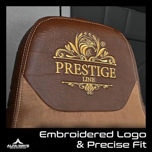 Truck Seat Covers - Fits Kenworth W900, T600, T660, T700, T800, T2000, W900L - Gray Velvet & Eco-Leather Truck Seat Cover in Kuwait