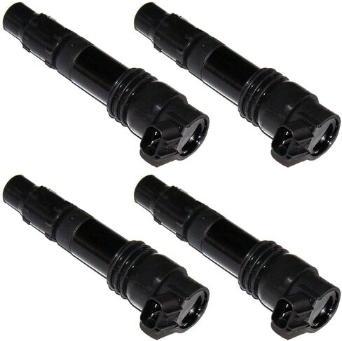 Caltric 4-Pack Ignition Coils Compatible with Suzuki Gsxr1000 Gsxr 1000 Gsx-R1000 2001-2008 in Saudi Arabia