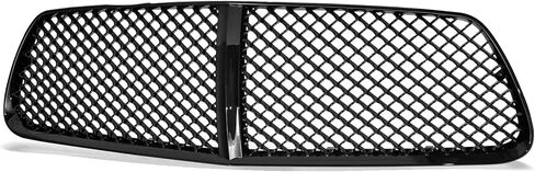 Armordillo USA 8720127 Mesh Style Front Hood Bumper Grille - Piano Black Fits 2011-2014 Dodge Charger in Saudi Arabia