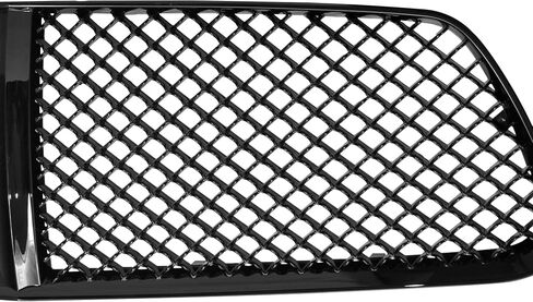 Armordillo USA 8720127 Mesh Style Front Hood Bumper Grille - Piano Black Fits 2011-2014 Dodge Charger in Saudi Arabia