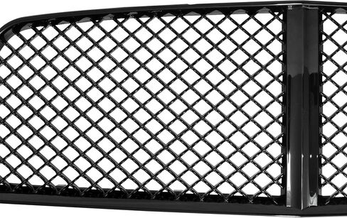 Armordillo USA 8720127 Mesh Style Front Hood Bumper Grille - Piano Black Fits 2011-2014 Dodge Charger in Saudi Arabia