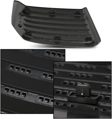G-PLUS Left Driver Side Hood Top Grille Compatible with Chevy Silverado 2500 HD 3500 HD 2011-2014(submodel: LT, LTZ, WT),22753694 GM1239106 in Saudi Arabia
