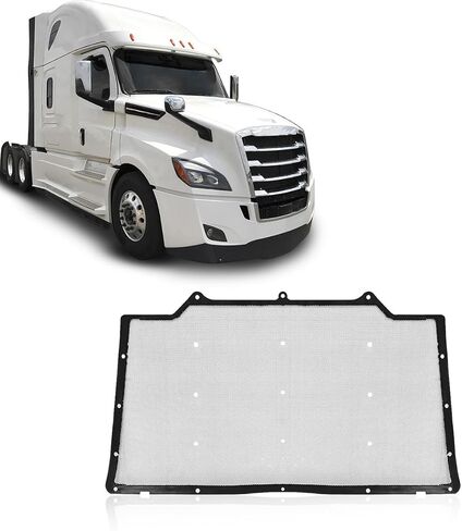 Hood Radiator Grille Without Bug Screen Compatible With 2005+ Freightliner Century without Bug Screen Front Grill ABS Plastic in Saudi Arabia