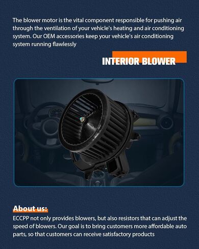 ECCPP 700357 محرك منفاخ تيار متردد مناسب لـ 2019-2021 لسيارة Chevy Silverado 1500/2020-2021 لسيارة شيفروليه سيلفرادو 2500 HD/Silverado 3500 HD/لسيارة GMC Sierra 1500/لسيارة GMC Sierra 2500 HD/لسيارة GMC Sierra 3500 HD in Saudi Arabia