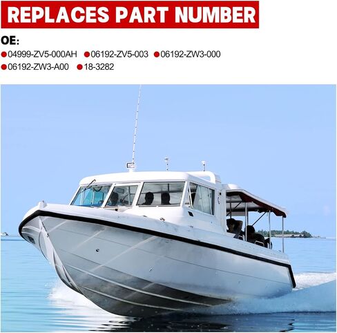 BDFHYK 06192-ZV5-003 Water Pump Impeller Repair Kit for Honda Outboard 40HP 50HP BF40A BF40D BF50A BF50D, Water Outboard Motor Parts 04999-ZV5-000AH, 06192-ZW3-000, 06192-ZW3-A00, Sierra 18-3282 in Saudi Arabia