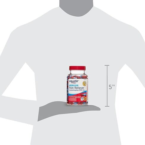 Extra Strength Acetaminophen 500mg Gelcaps - 225 Count (Pack of 1) in Saudi Arabia
