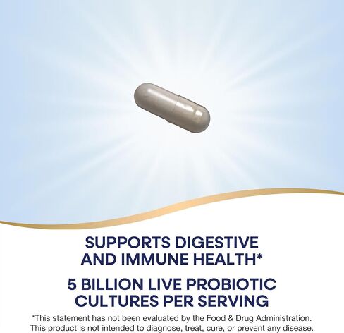 Nature's Way Primadophilus Reuteri Probiotic، يدعم صحة الجهاز الهضمي والمناعة*، 5 مليار ثقافة حية، 90 كبسولة (قد تختلف التعبئة) in Saudi Arabia
