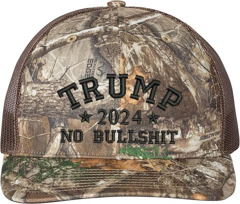 Trump 2024 NBS Embroidered Richadson Brand One Size Fits All Structured Trucker Hat in Saudi Arabia