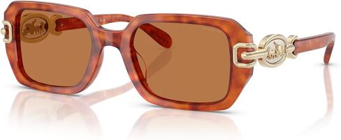 Coach Women's Hc8425u Universal Fit Rectangular Sunglasses in Saudi Arabia