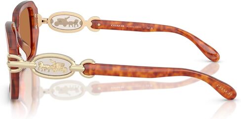 Coach Women's Hc8425u Universal Fit Rectangular Sunglasses in Saudi Arabia
