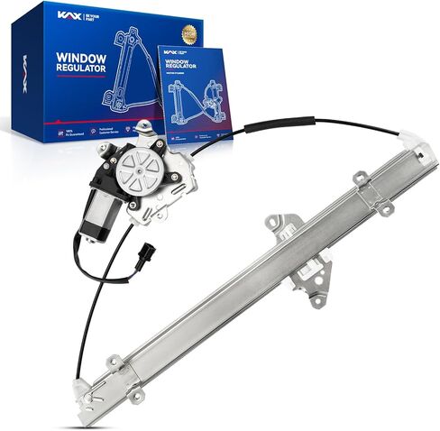 KAX 741-348 Power Window Regulator with Motor Front Left Driver Side Replacement for 2005-2021 Frontier; 2005-2015 Xterra in Saudi Arabia