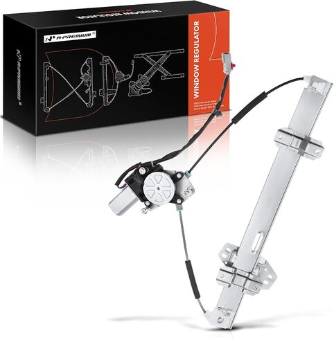A-Premium Electric Power Window Regulator with Motor Compatible with Acura RL 1998-2001 Sedan Front Driver Side in Saudi Arabia