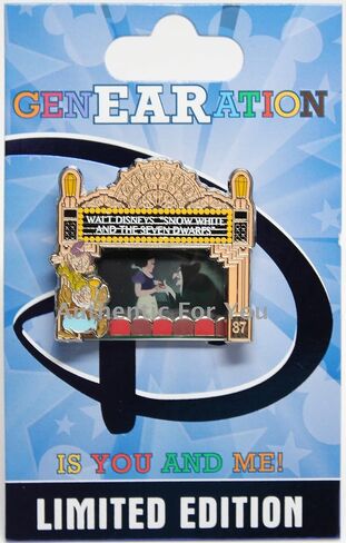 Disney 2015 GenEARation D Event Snow White Film Premiere Carthay Trading Pin #6 Limited Edition LE 500 in Saudi Arabia