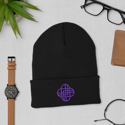 K-Pop Demon Hunters Huntr/x Logo Beanie - Officially Licensed in Saudi Arabia