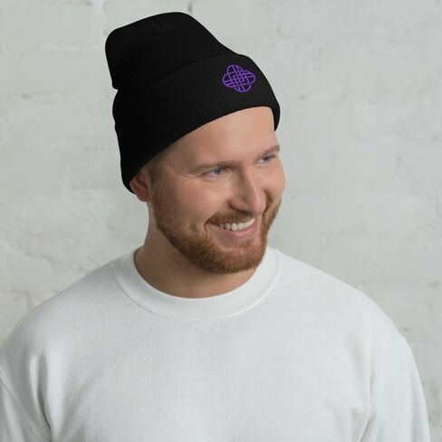 K-Pop Demon Hunters Huntr/x Logo Beanie - Officially Licensed in Saudi Arabia