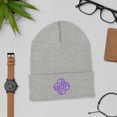 K-Pop Demon Hunters Huntr/x Logo Beanie - Officially Licensed in Saudi Arabia