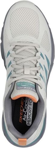 Skechers Man Skech-Air Ventura - Revell 232657 اللون رمادي/أخضر مقاس أمريكي 11. in Saudi Arabia