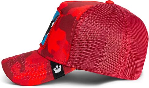 Goorin The Killer Whale Trucker Hat, Cherry, Adult One Size, Unisex in Saudi Arabia