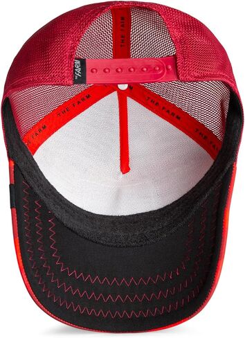 Goorin The Killer Whale Trucker Hat, Cherry, Adult One Size, Unisex in Saudi Arabia