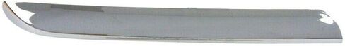 Front Left Driver & Right Passenger Side Upper Bumper Cover Insert Grille SET of 2 Replacement For 2005-2006 Honda CRV Silver Chrome Textured Plastic HO1212104 HO1213104 71126S9A003 71125S9A013 in Saudi Arabia