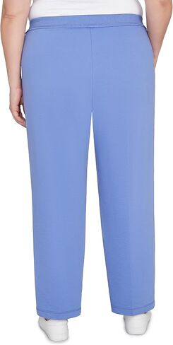 Alfred Dunner Cozy Short Length Slant Pocket Pant in Saudi Arabia