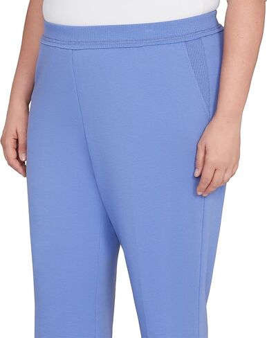 Alfred Dunner Cozy Short Length Slant Pocket Pant in Saudi Arabia