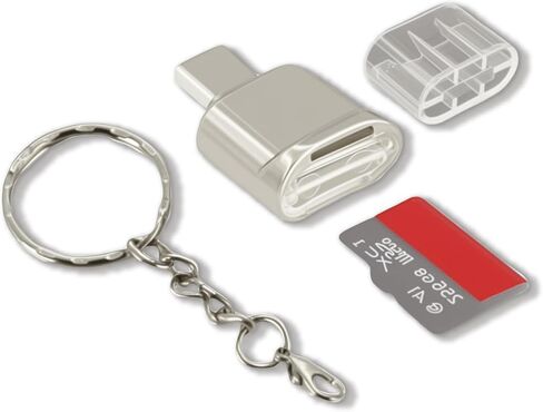 Keychain Micro SD Card Reader Compatible,Type C to Micro SD/TF in Saudi Arabia