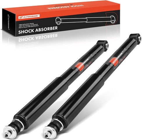 A-Premium Rear Pair (2) Shock Absorber Compatible with Mitsubishi Montero 2001-2006, Driver and Passenger Side in Saudi Arabia