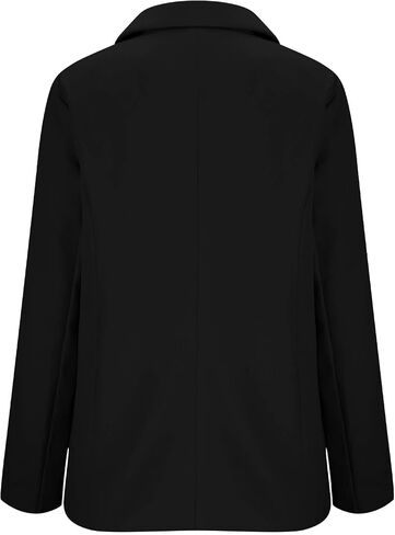 Aymnlox Womens Blazers for Work Casual Spring Fall Long Sleeve Open Front Business Work Office Dressy Suit Jackets in Saudi Arabia