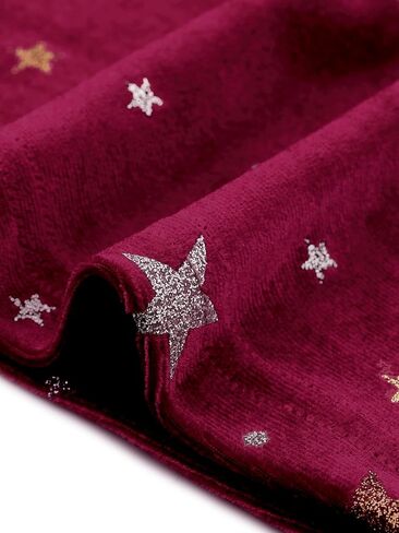 Allegra K Women's Halloween Shiny Star Dresses Sleeveless Mini Velvet Dress in Saudi Arabia