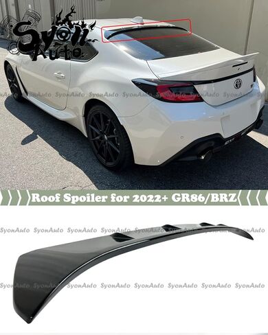 يناسب 2022+ Toyota GR 86 & Subaru BRZ غطاء جناح جناح سبويلر أسود لامع in Saudi Arabia