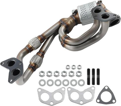 محول حفاز maxpeedingrods 674864 لسوبارو فورستر 2005-2010، لإمبريزا 2005-2011، ليجاسي أوتباك 2005-2012، لساب 9-2X 2006 2.5L H4 (متوافق مع وكالة حماية البيئة) in Saudi Arabia