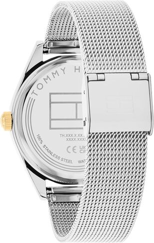 Tommy Hilfiger Classic Multi-Function Quartz Watch - Stainless Steel Wristwatch for Women, Water Resistant Up to 3 ATM/30 Meters - Premium Fashion Timepiece for All Occasions - 38mm in Saudi Arabia