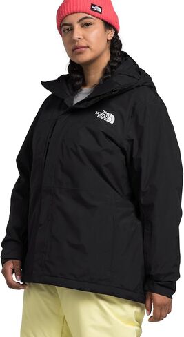 سترة معزولة Freedom للسيدات من The North Face (مقاس قياسي وحجم كبير) | لمسة نهائية طاردة للماء، غطاء رأس متوافق مع الخوذة in Saudi Arabia