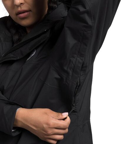 سترة معزولة Freedom للسيدات من The North Face (مقاس قياسي وحجم كبير) | لمسة نهائية طاردة للماء، غطاء رأس متوافق مع الخوذة in Saudi Arabia