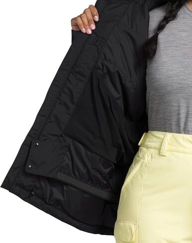 سترة معزولة Freedom للسيدات من The North Face (مقاس قياسي وحجم كبير) | لمسة نهائية طاردة للماء، غطاء رأس متوافق مع الخوذة in Saudi Arabia