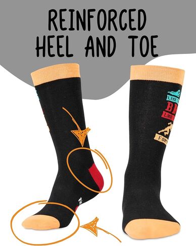 InnoBeta Triathlon Gifts, Gifts on Birthday and Christmas, One Size Crew Socks in Saudi Arabia