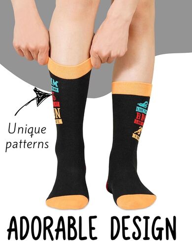 InnoBeta Triathlon Gifts, Gifts on Birthday and Christmas, One Size Crew Socks in Saudi Arabia