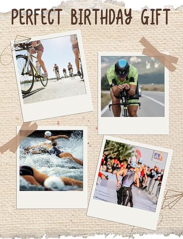 InnoBeta Triathlon Gifts, Gifts on Birthday and Christmas, One Size Crew Socks in Saudi Arabia