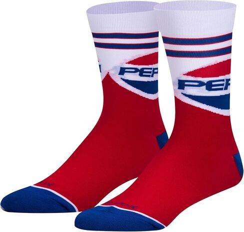 Cool Socks, Men's Funny Designer Novelty Socks, Pepsi Throwback Crew, Adult in Saudi Arabia