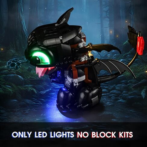 Vaodest Led Light for Lego 21349 Ideas Tuxedo Cat Model,Design and Configuration Compatible with Model 21349(Led Light Only, Not Building Block Kit) in Kuwait