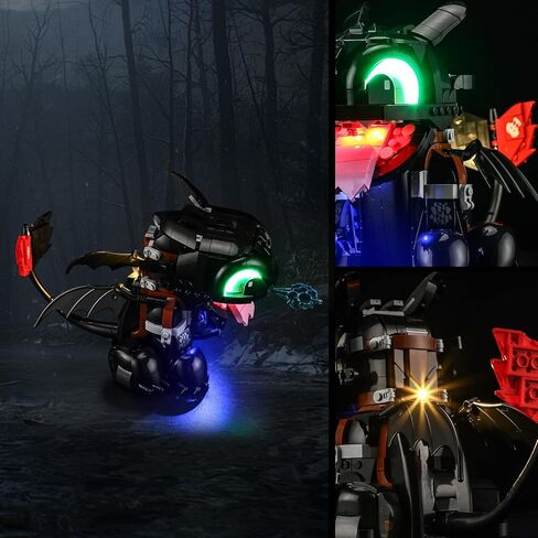 Vaodest Led Light for Lego 21349 Ideas Tuxedo Cat Model,Design and Configuration Compatible with Model 21349(Led Light Only, Not Building Block Kit) in Kuwait