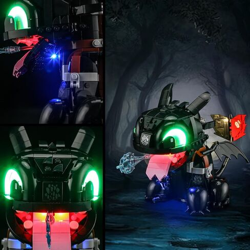 Vaodest Led Light for Lego 21349 Ideas Tuxedo Cat Model,Design and Configuration Compatible with Model 21349(Led Light Only, Not Building Block Kit) in Kuwait