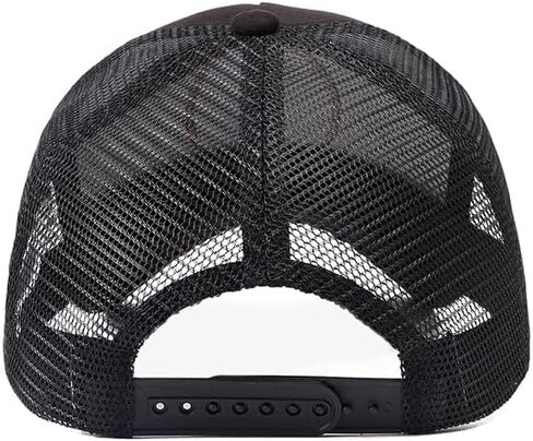 Baseball Cap Breathable Fitted Dad Hats Black Mesh Snapback Hat for Men Women Outdoor Activities All Seasons in Saudi Arabia