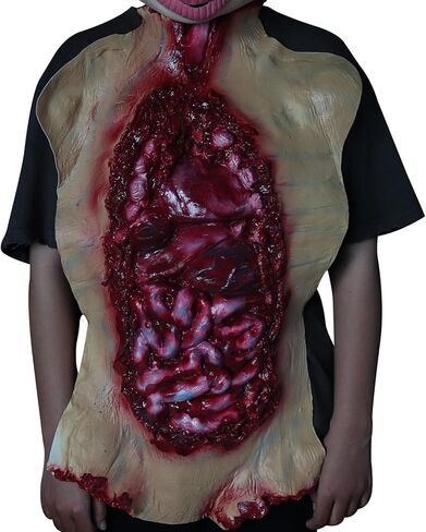 Scary Halloween Costume Decorations Bloody Organs Intestine Fake Human Horror Zombie Costume Halloween Props in Saudi Arabia