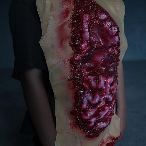 Scary Halloween Costume Decorations Bloody Organs Intestine Fake Human Horror Zombie Costume Halloween Props in Saudi Arabia